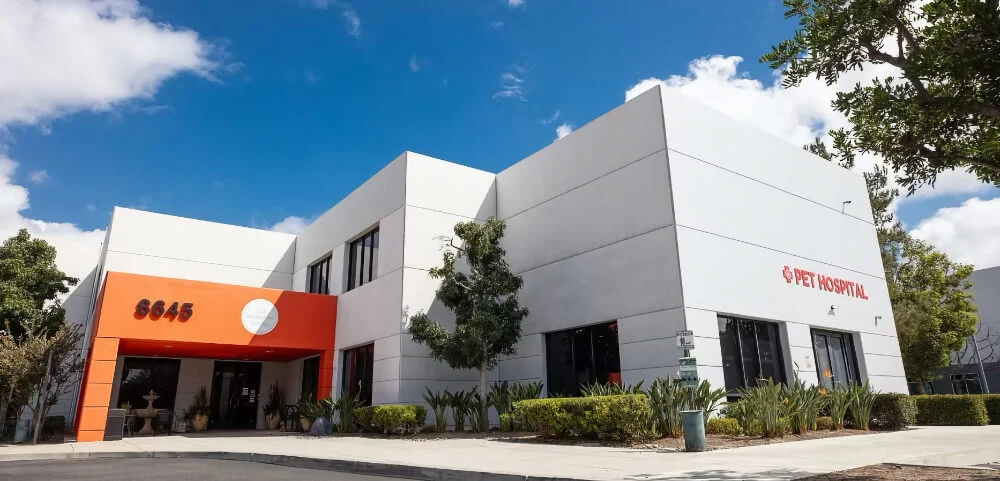 Exterior of Spectrum Pet Hospital in Irvine